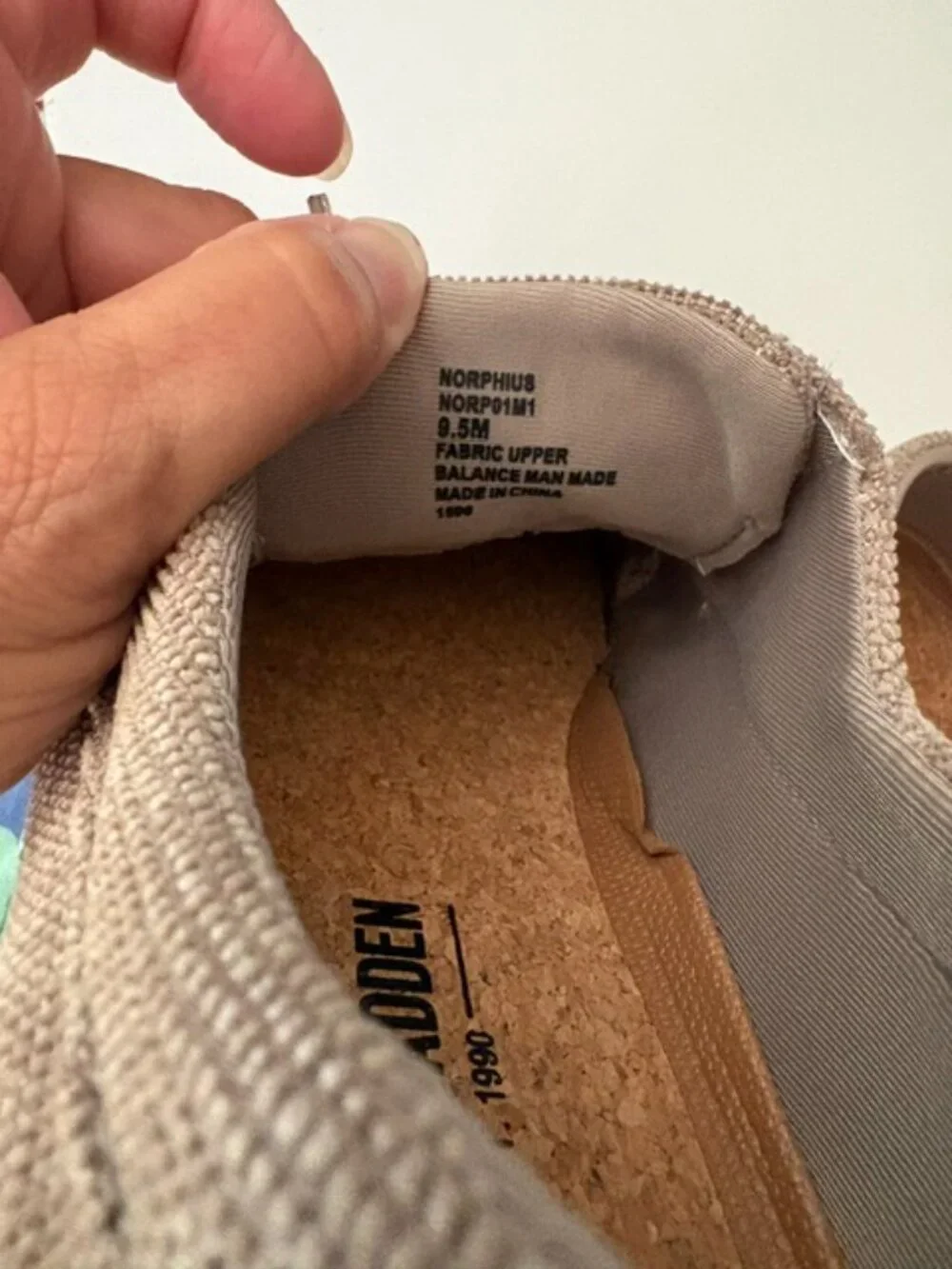 NWT Steve Madden Norphius shoe